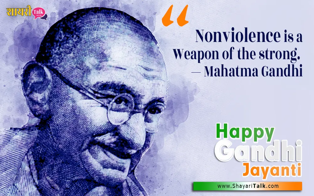 top happy Gandhi Jayanti quotes